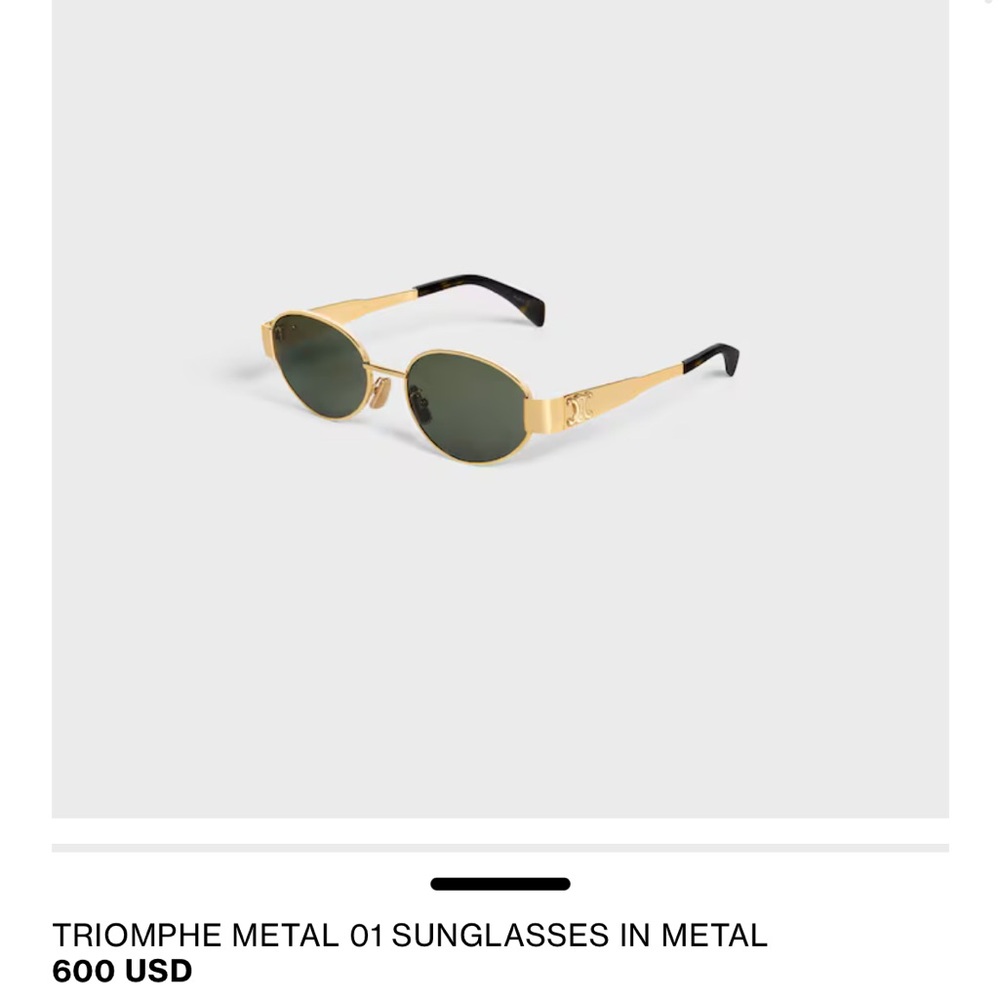 Celine Triomphe Sunglasses & crossbody case